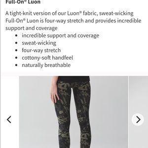 Lululemon leggings